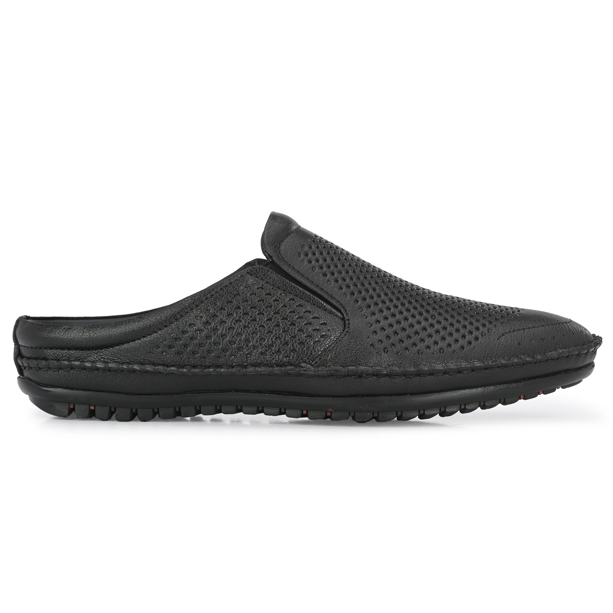 Egoss Leather Casual Slip On Shoes For Men