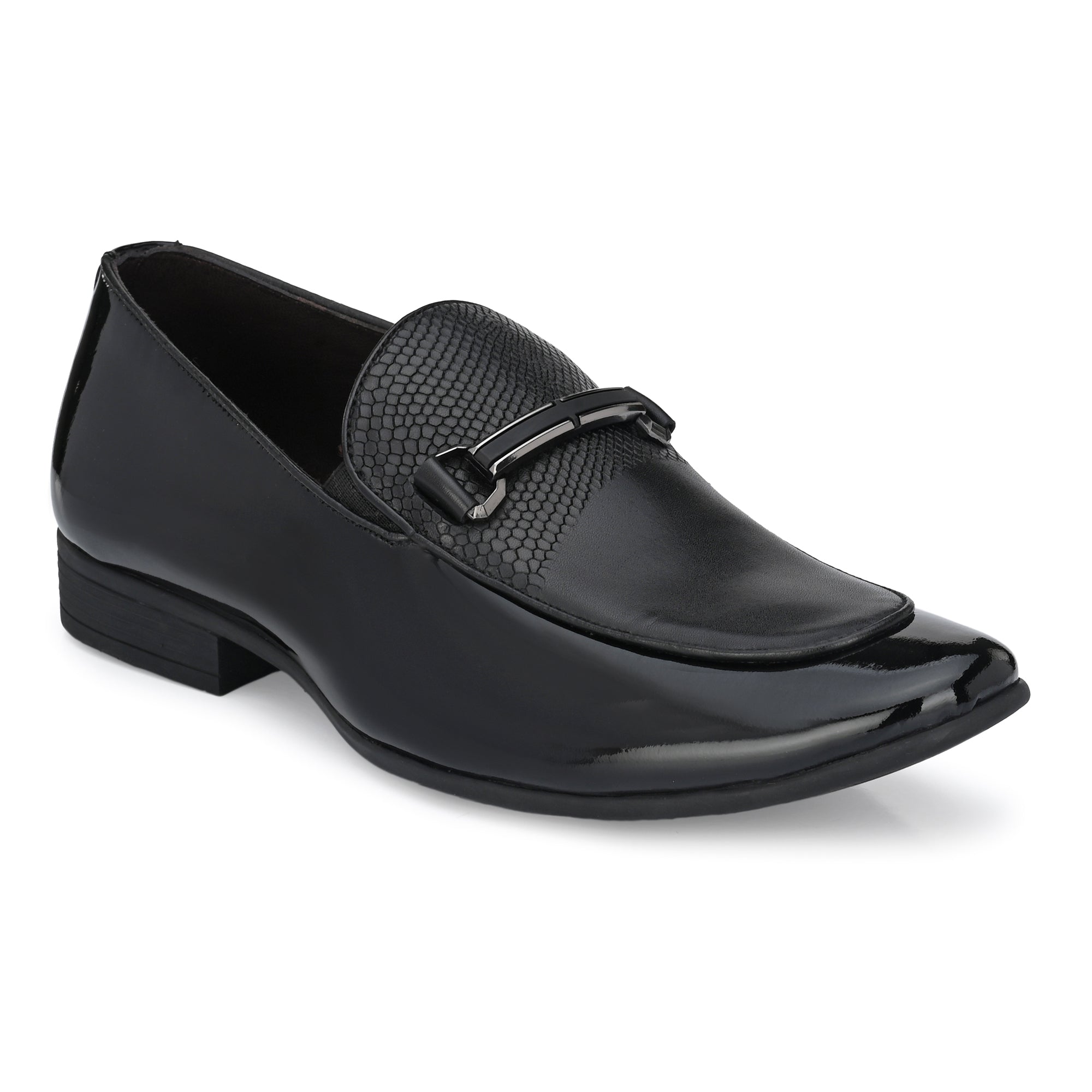 Egoss Buckled Formal Loafers Shoes For Men