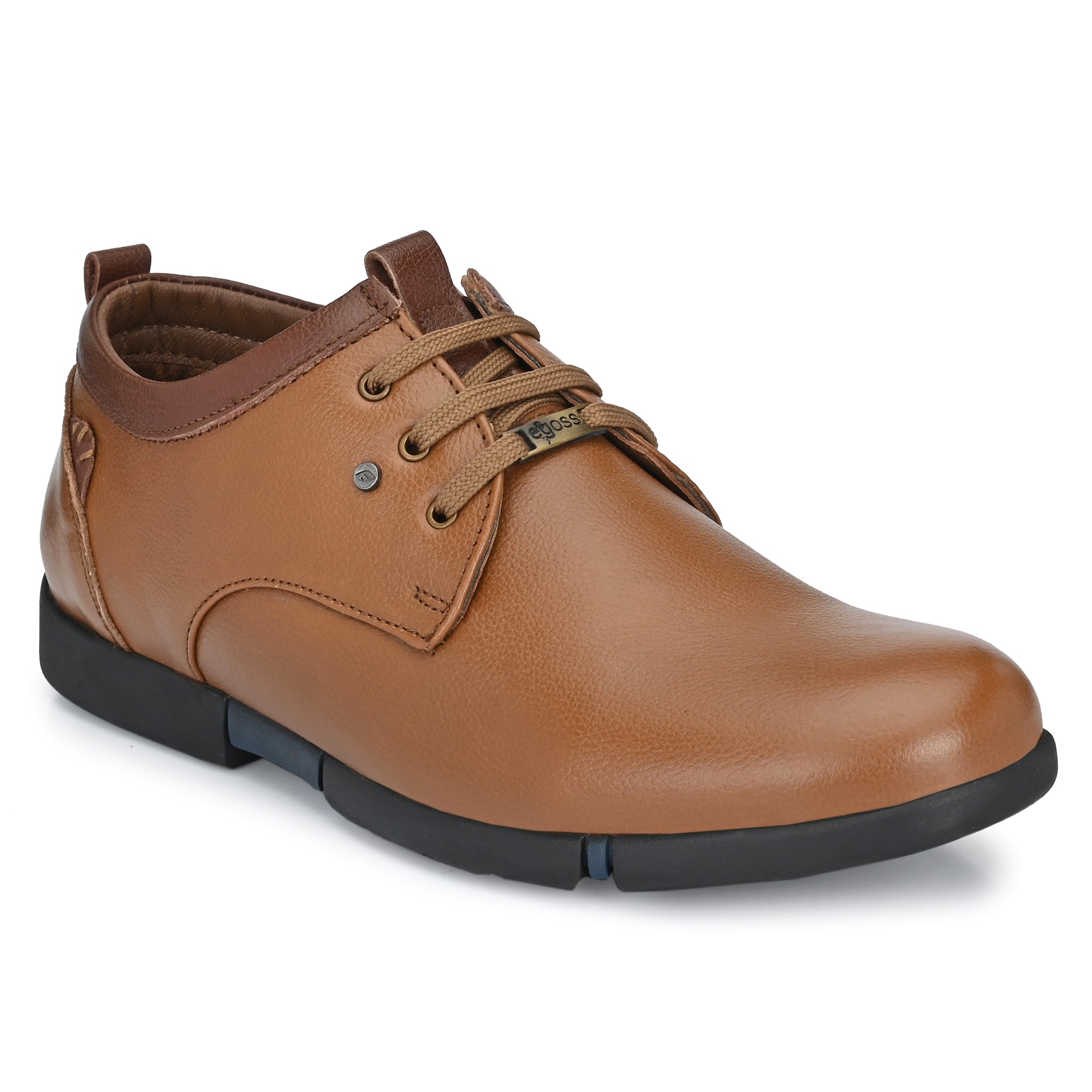 Egoss Casual Leather Derby Shoes For Men