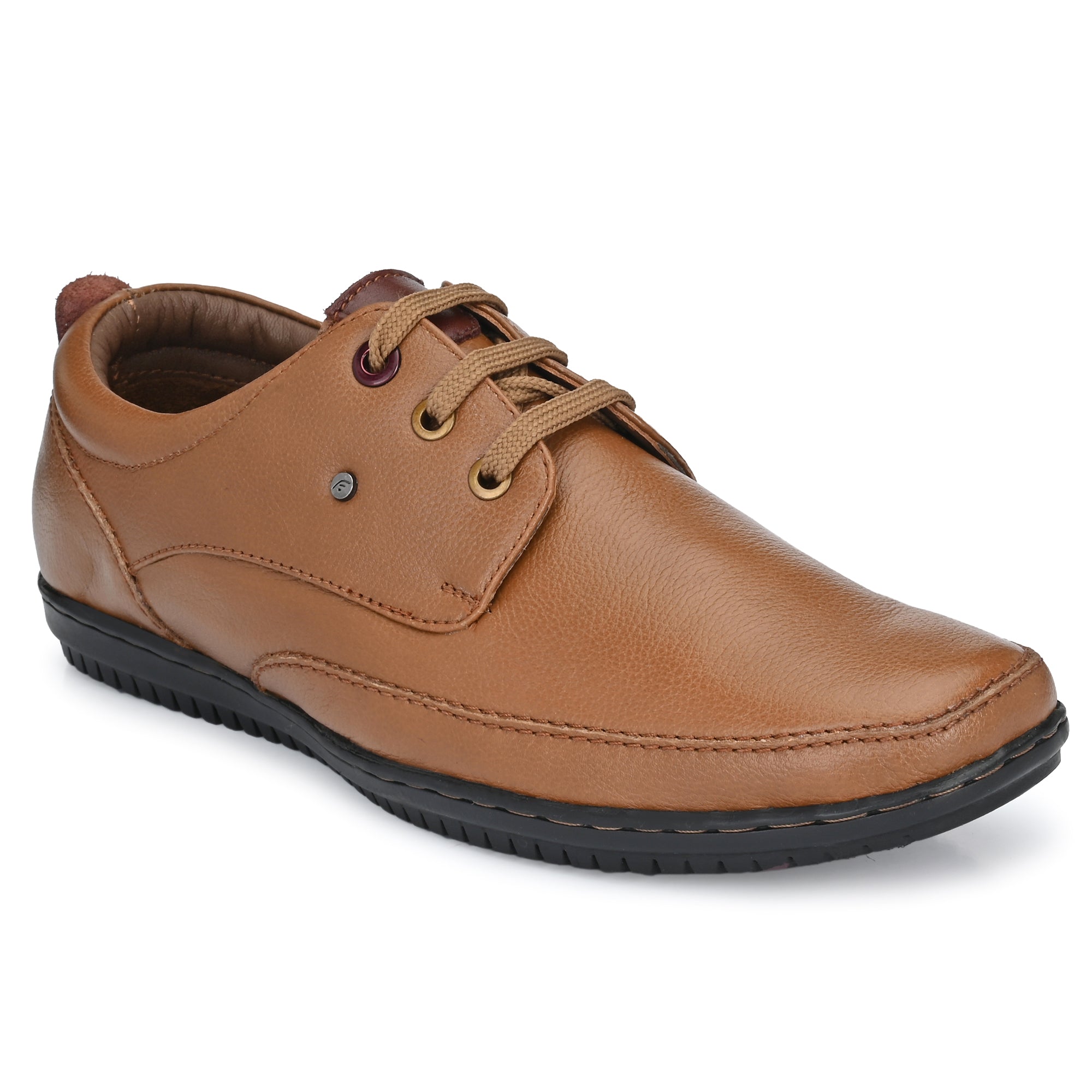 Egoss Leather Casual Lace Up Shoes For Men