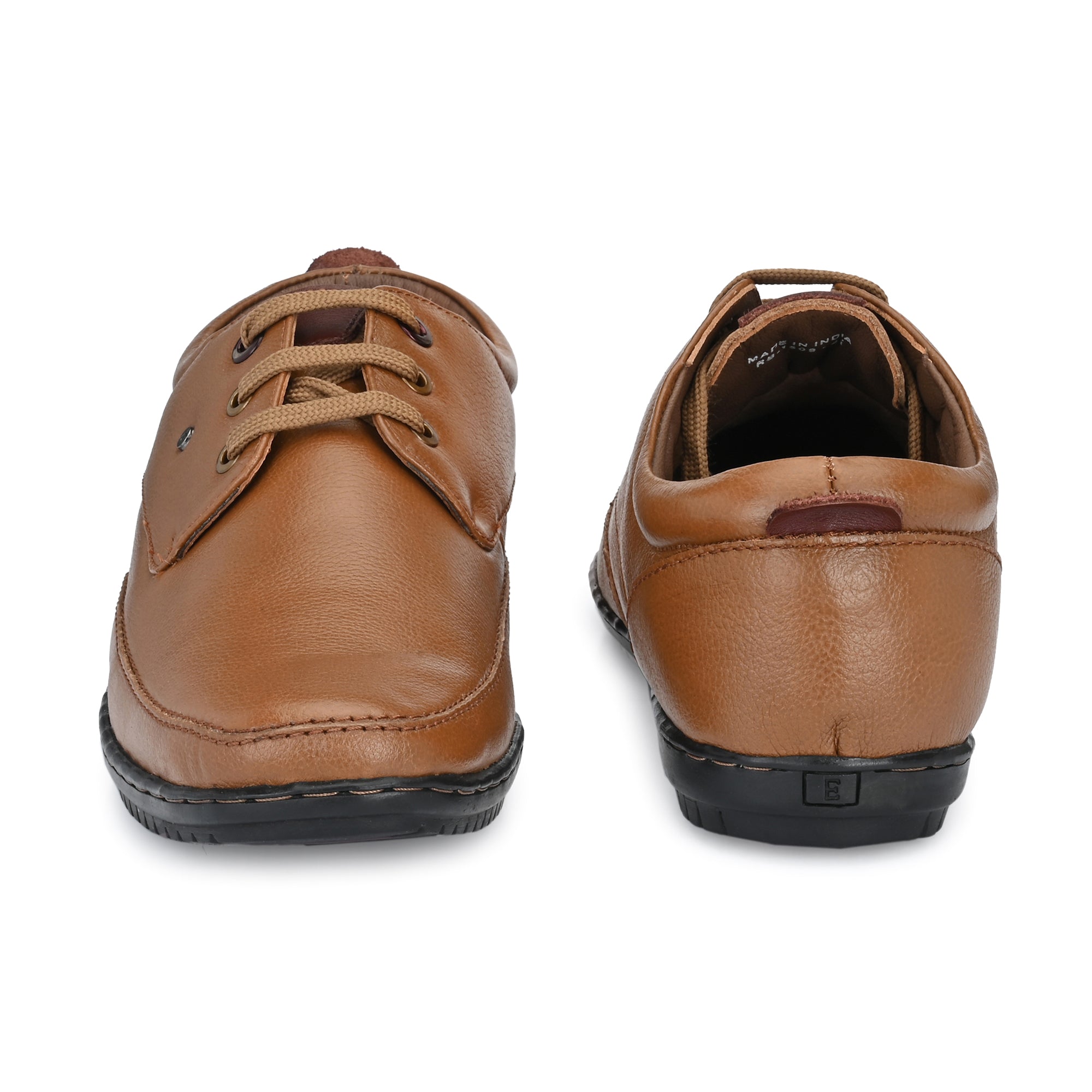 Egoss Leather Casual Lace Up Shoes For Men