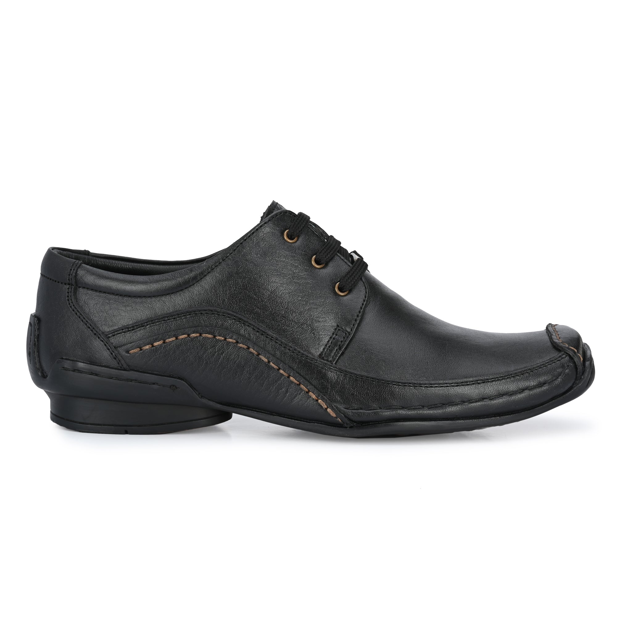 Egoss Casual Derby Lace Up Leather Shoes For Men