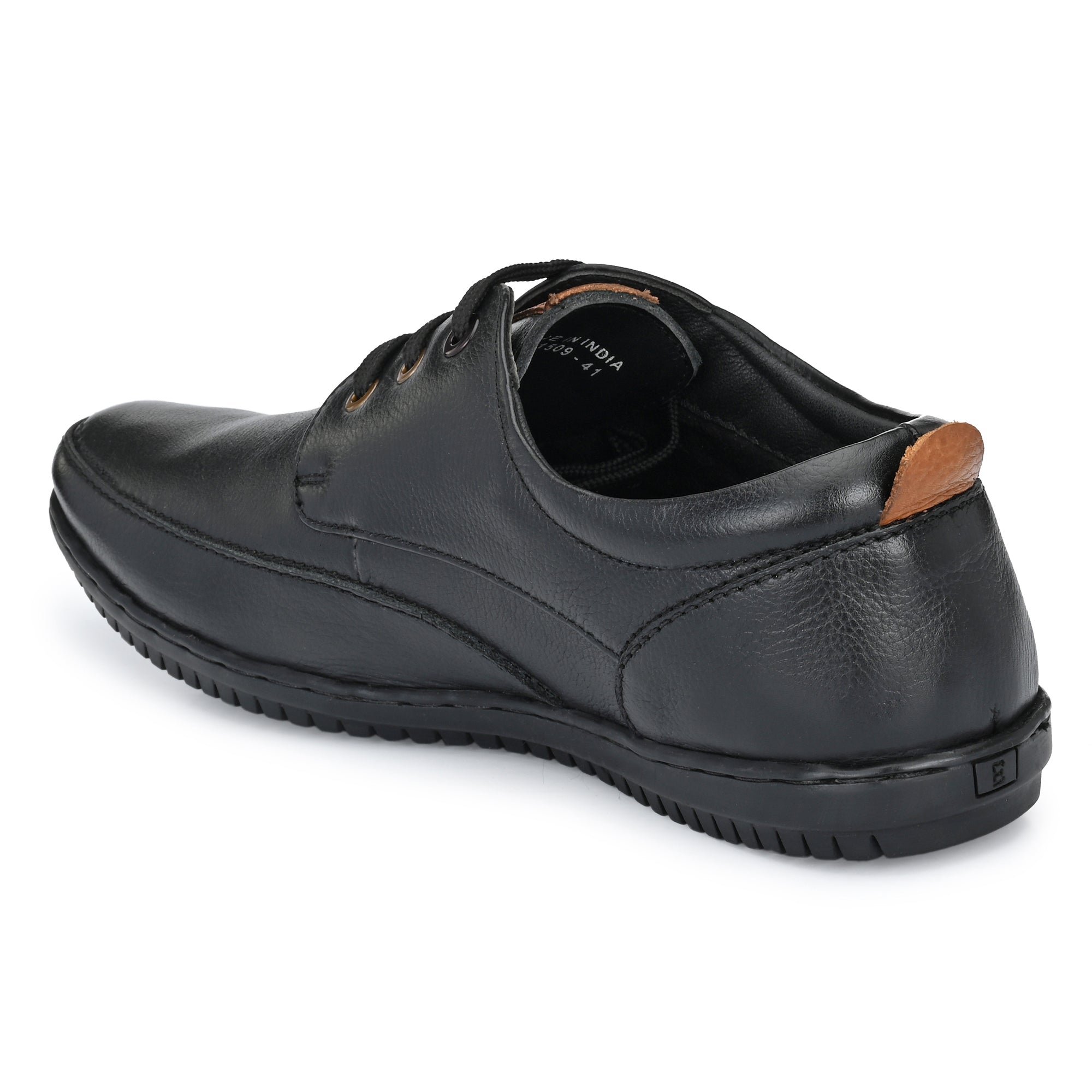 Egoss Leather Casual Lace Up Shoes For Men