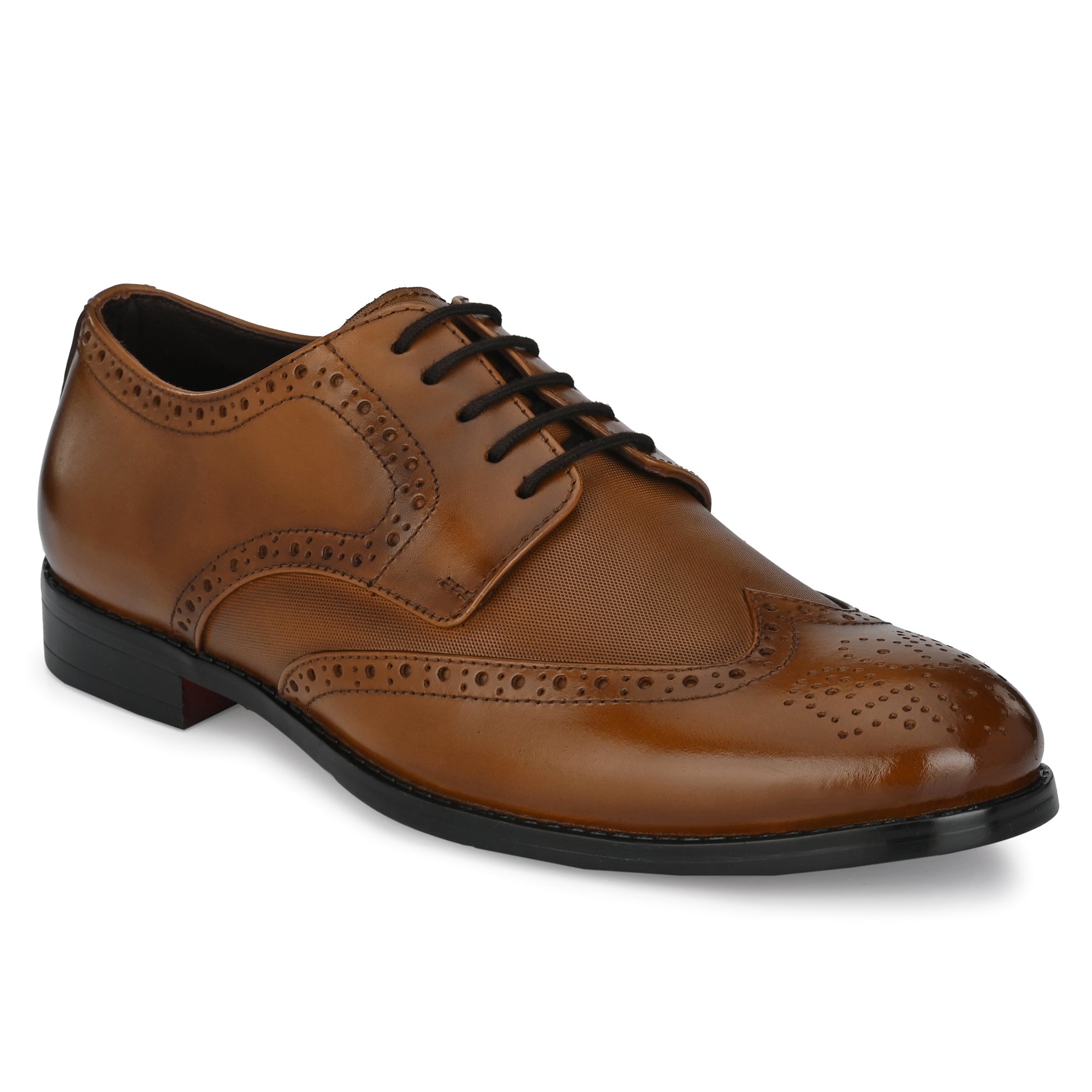 Egoss Formal Lace-Up Brogue Shoes For Men