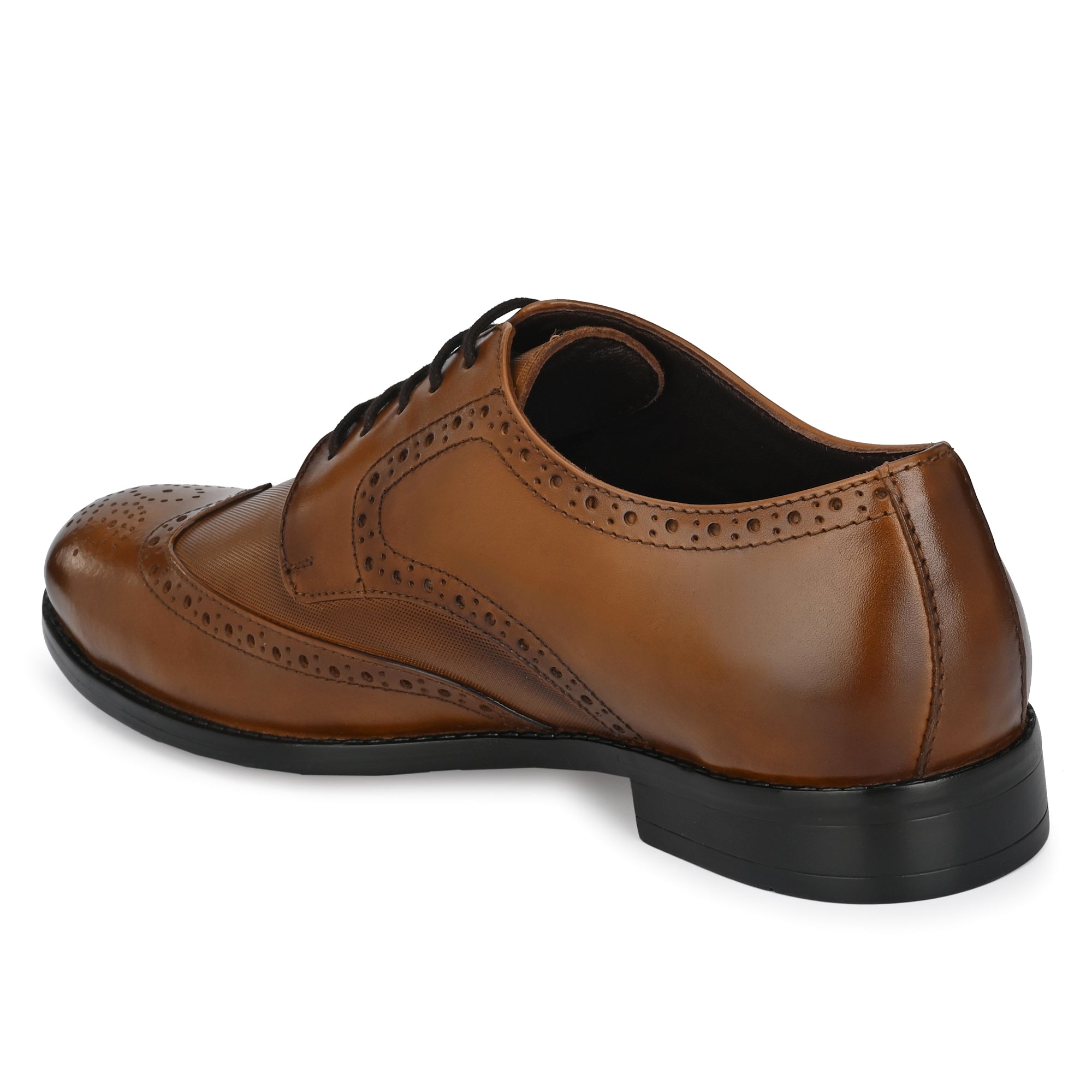 Egoss Formal Lace-Up Brogue Shoes For Men