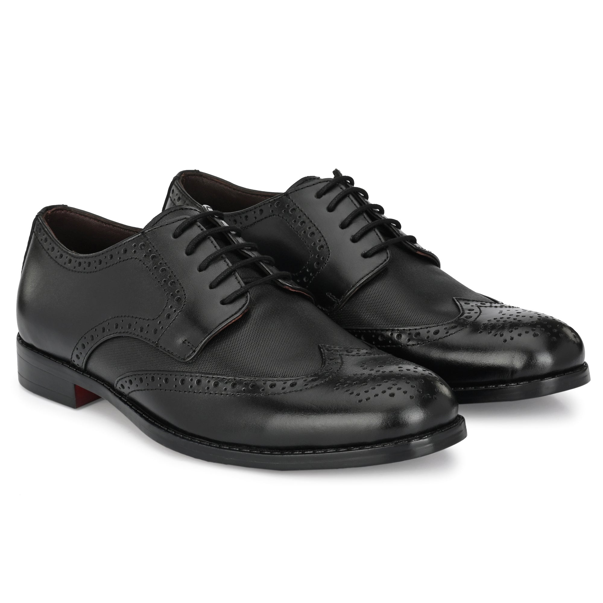 Egoss Formal Lace-Up Brogue Shoes For Men