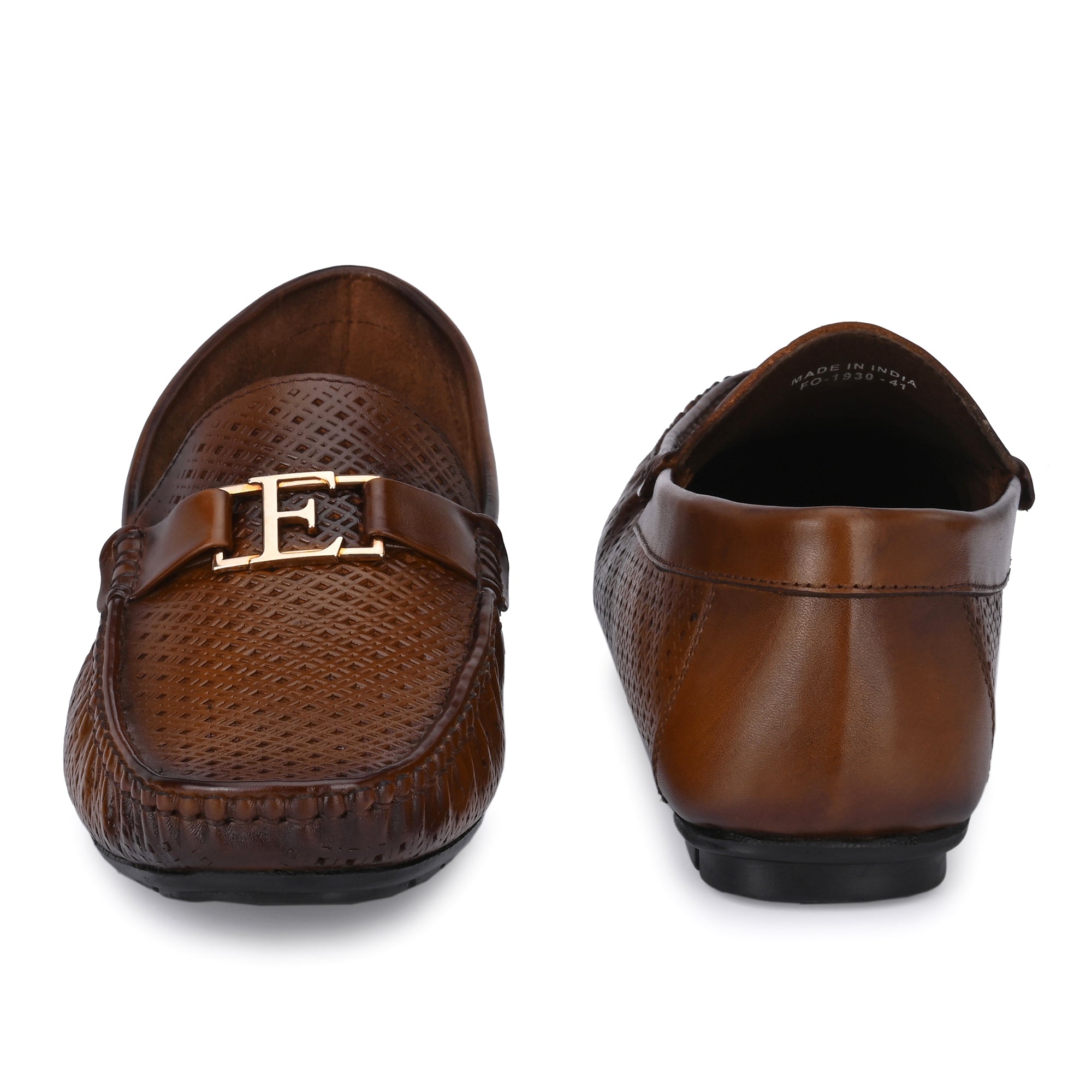 Egoss Buckled Casual Slip on Loafers For Men