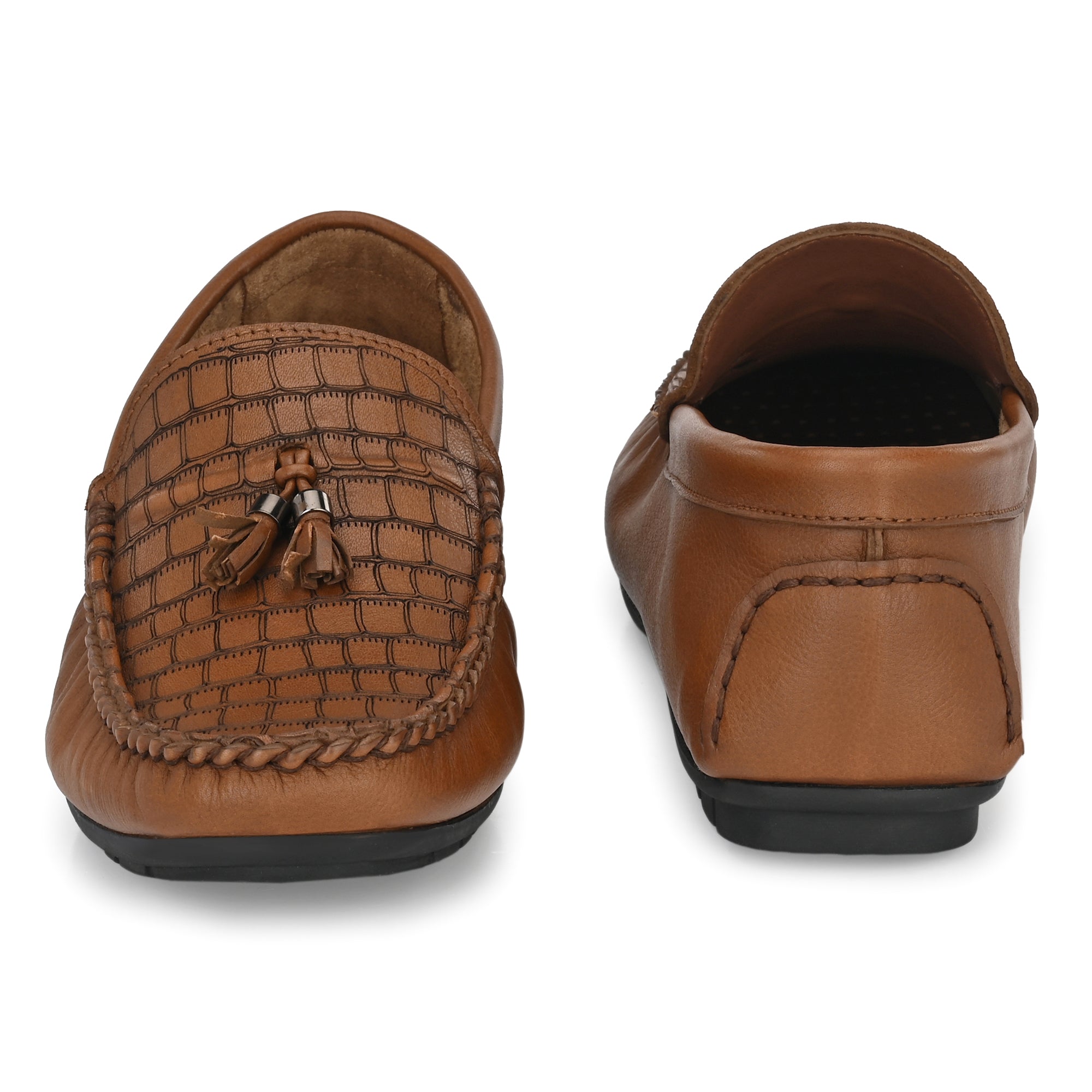 Egoss Casual Leather Slip-on Shoes For Men