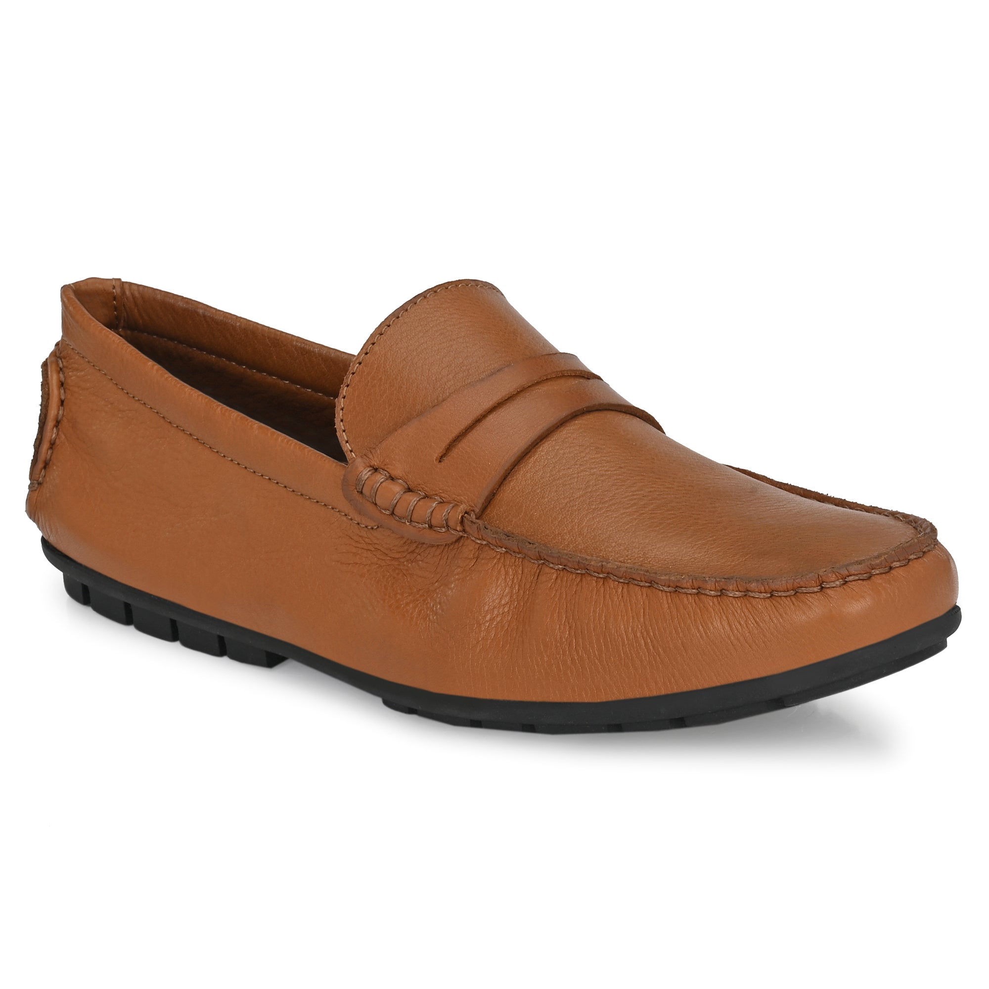Egoss Casual Slip on Leather Loafers Shoes For Men