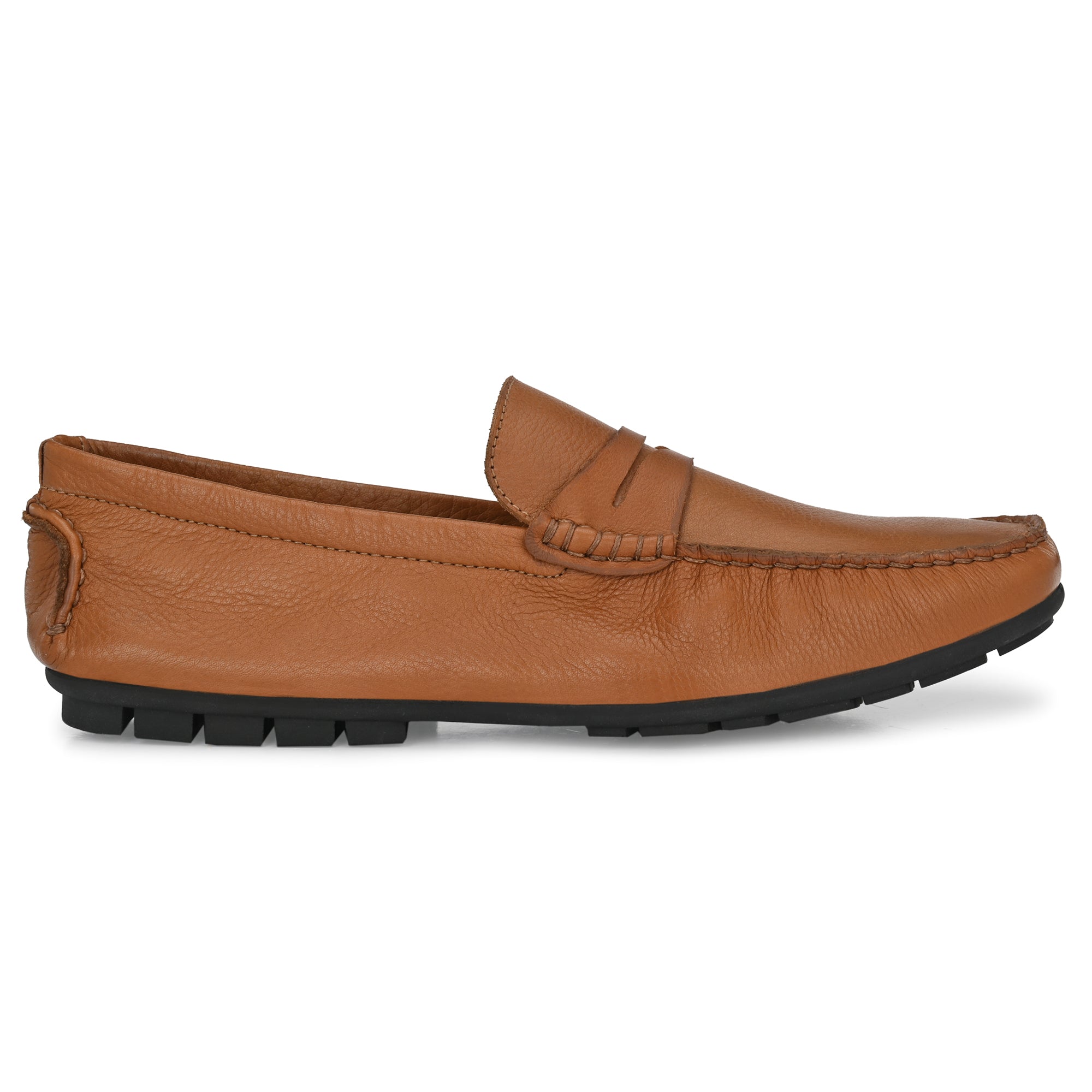 Egoss Casual Slip on Leather Loafers Shoes For Men