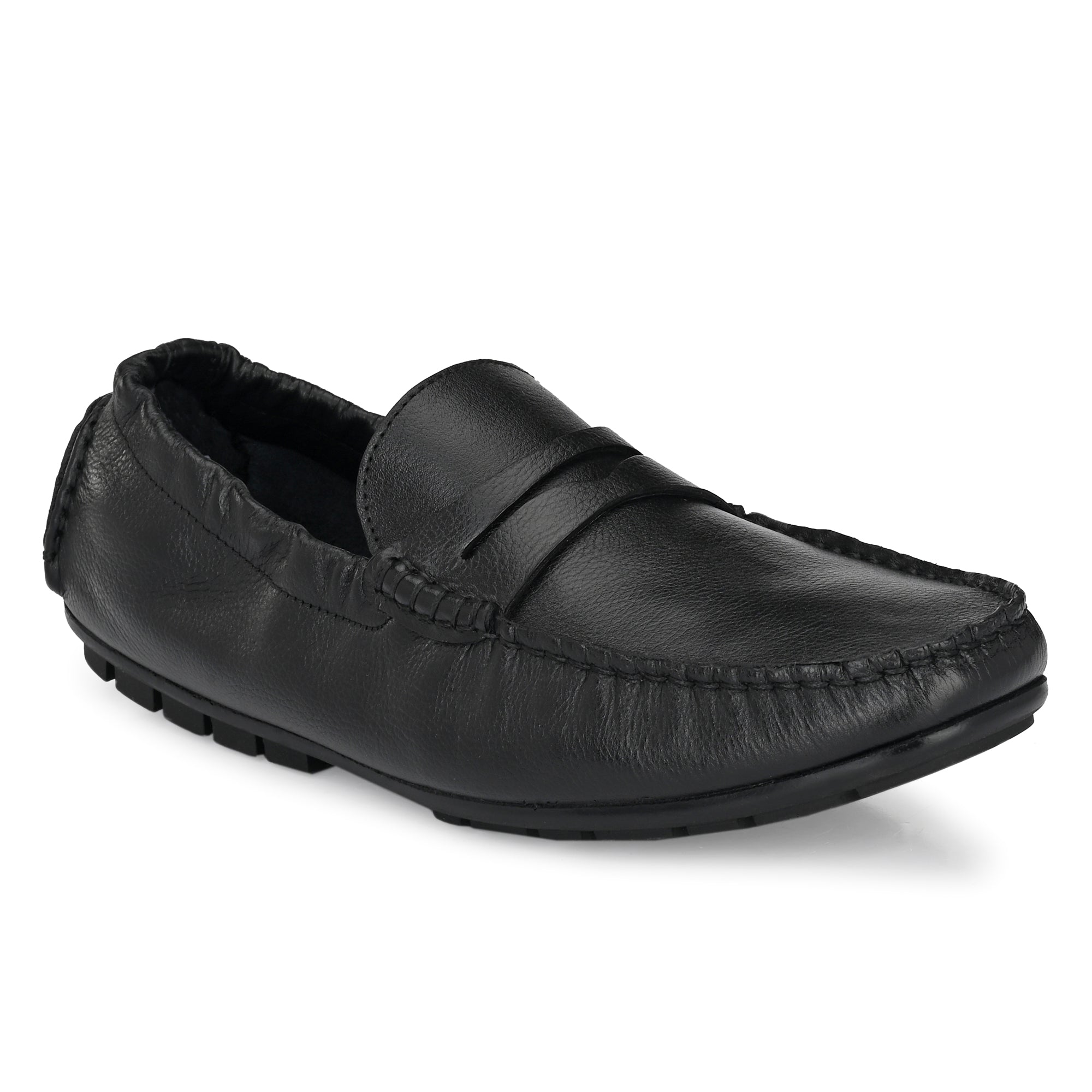 Egoss Casual Slip on Leather Loafers Shoes For Men