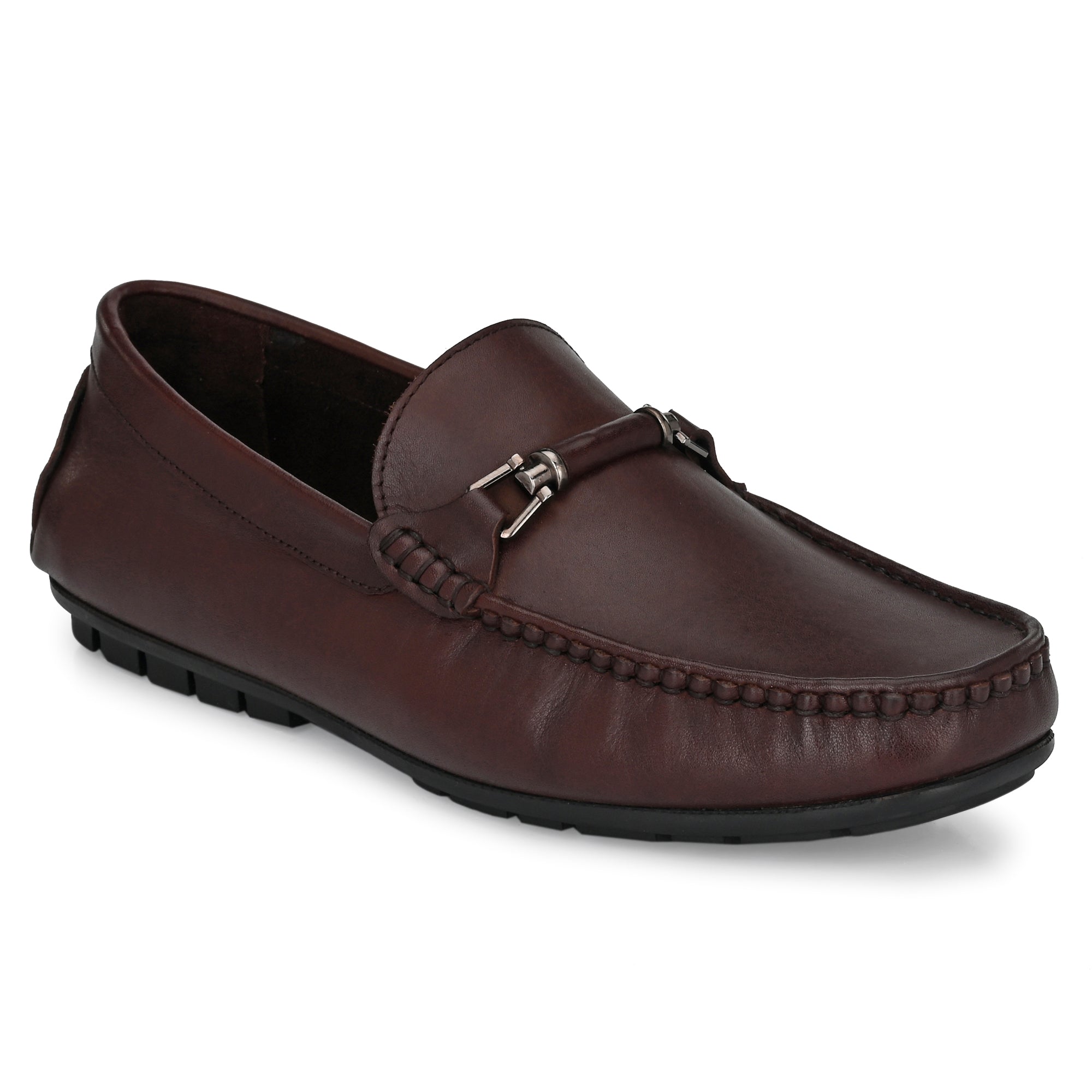 Egoss Casual Leather Slipon Loafers For Men