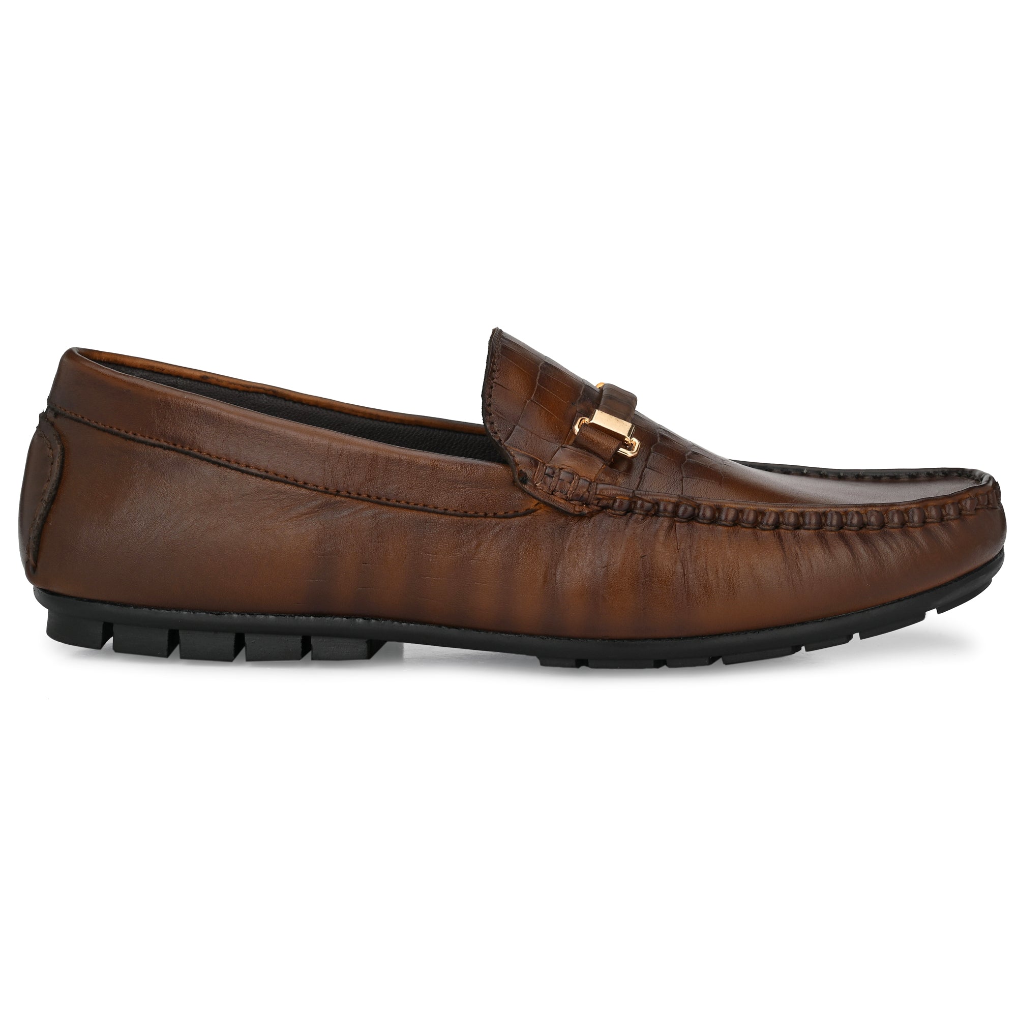 Buckled Formal Loafers For Men by Egoss