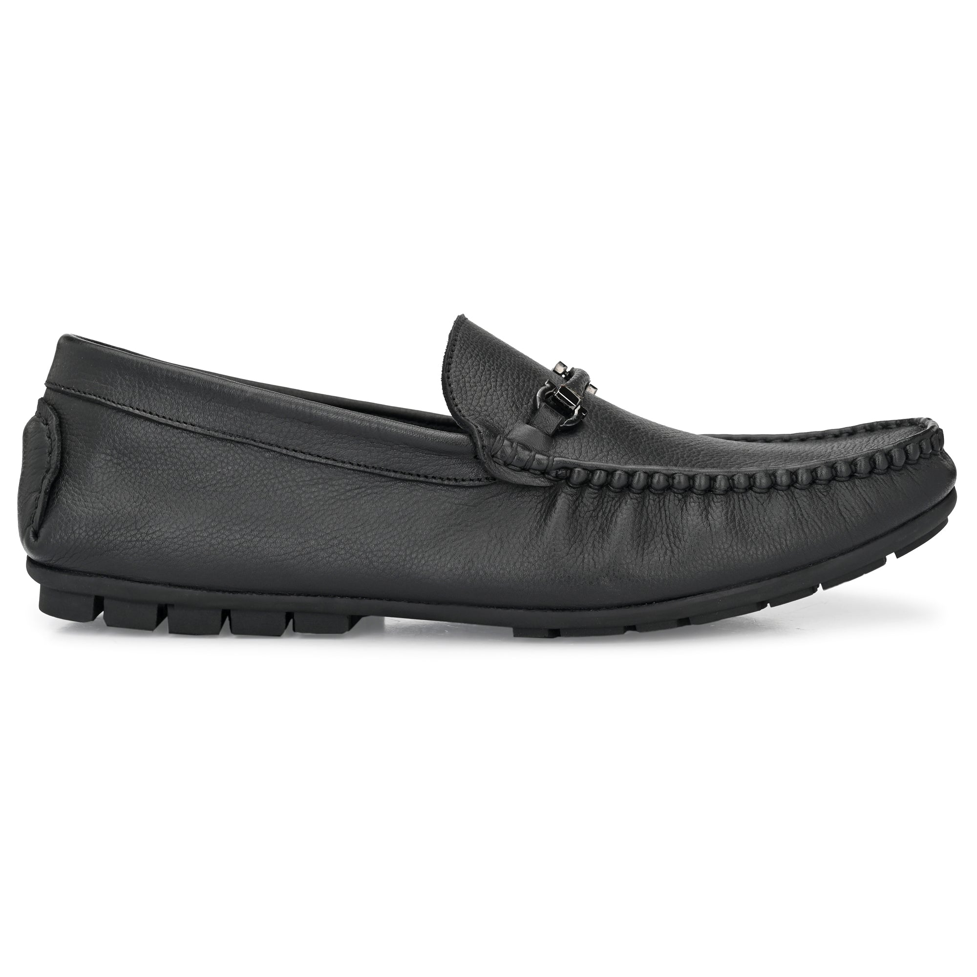 Egoss Leather Casual Slip on Shoes Loafers For Men