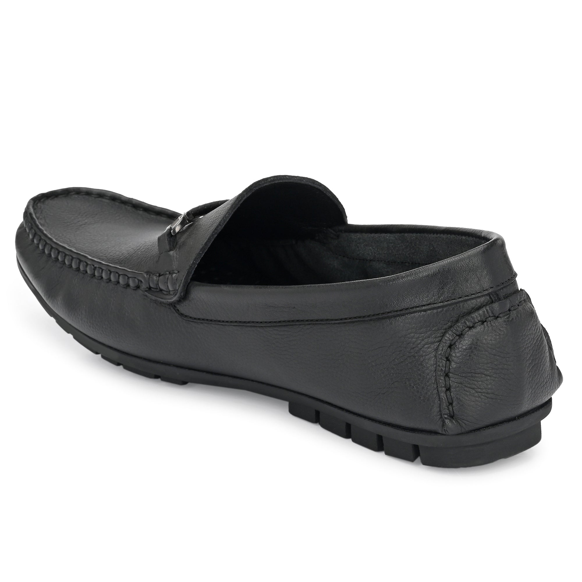 Egoss Leather Casual Slip on Shoes Loafers For Men