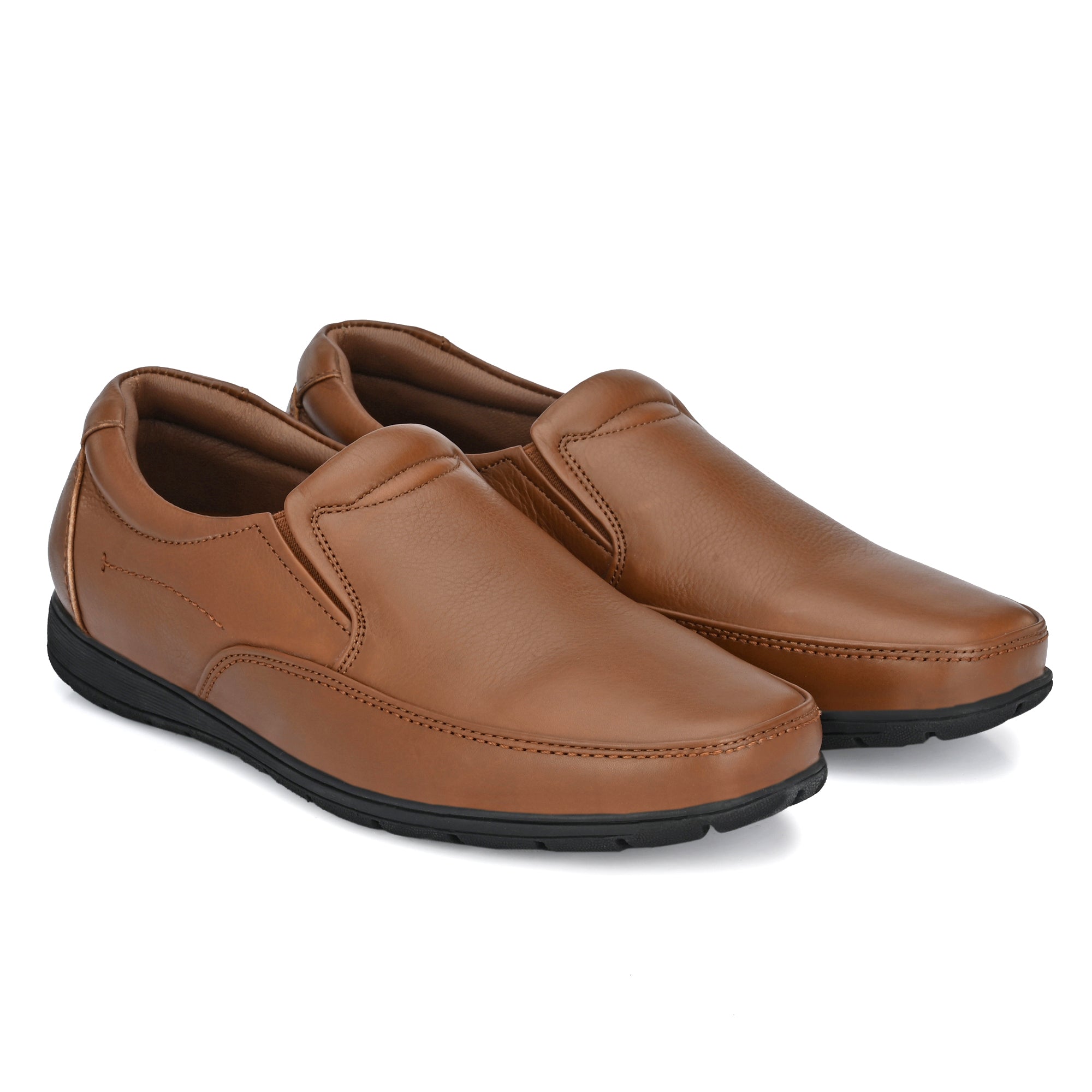 Egoss Comfortable Slip On Leather Shoes For Men