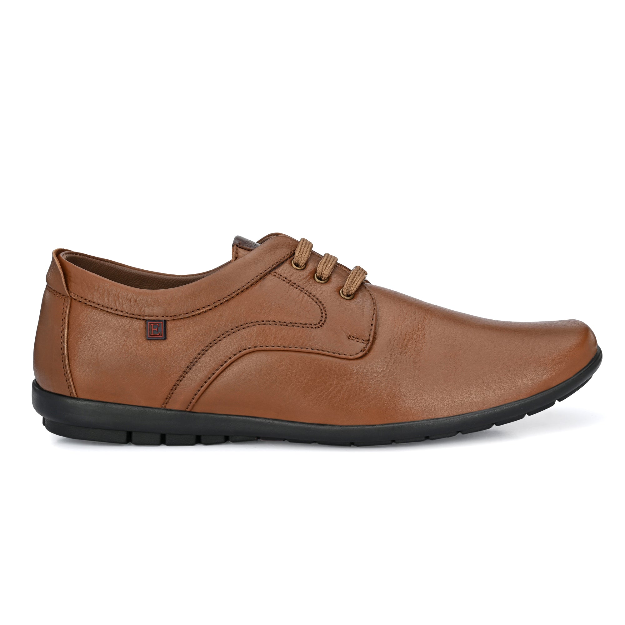 Egoss Leather Casual Lace Up Shoes For Men