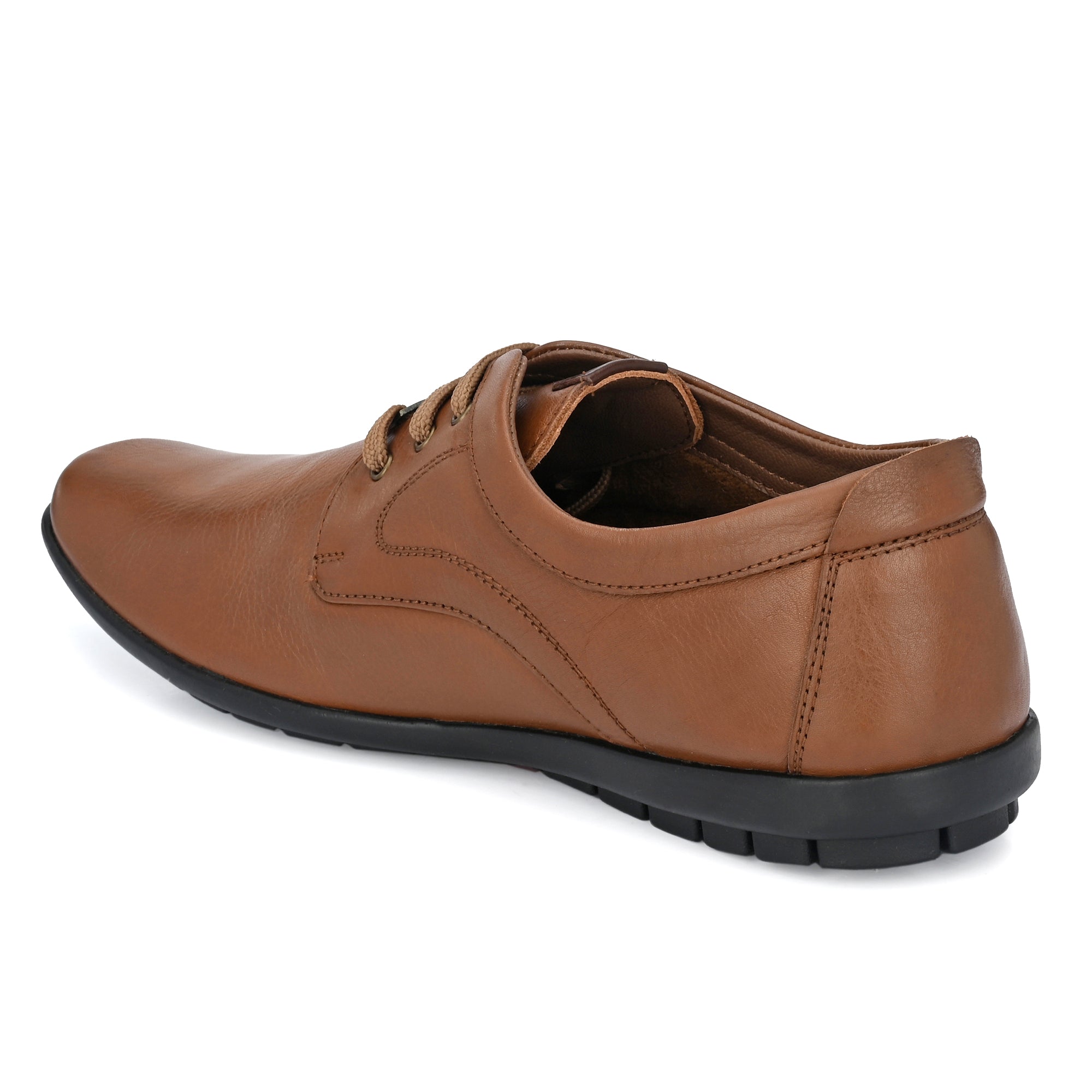 Egoss Leather Casual Lace Up Shoes For Men