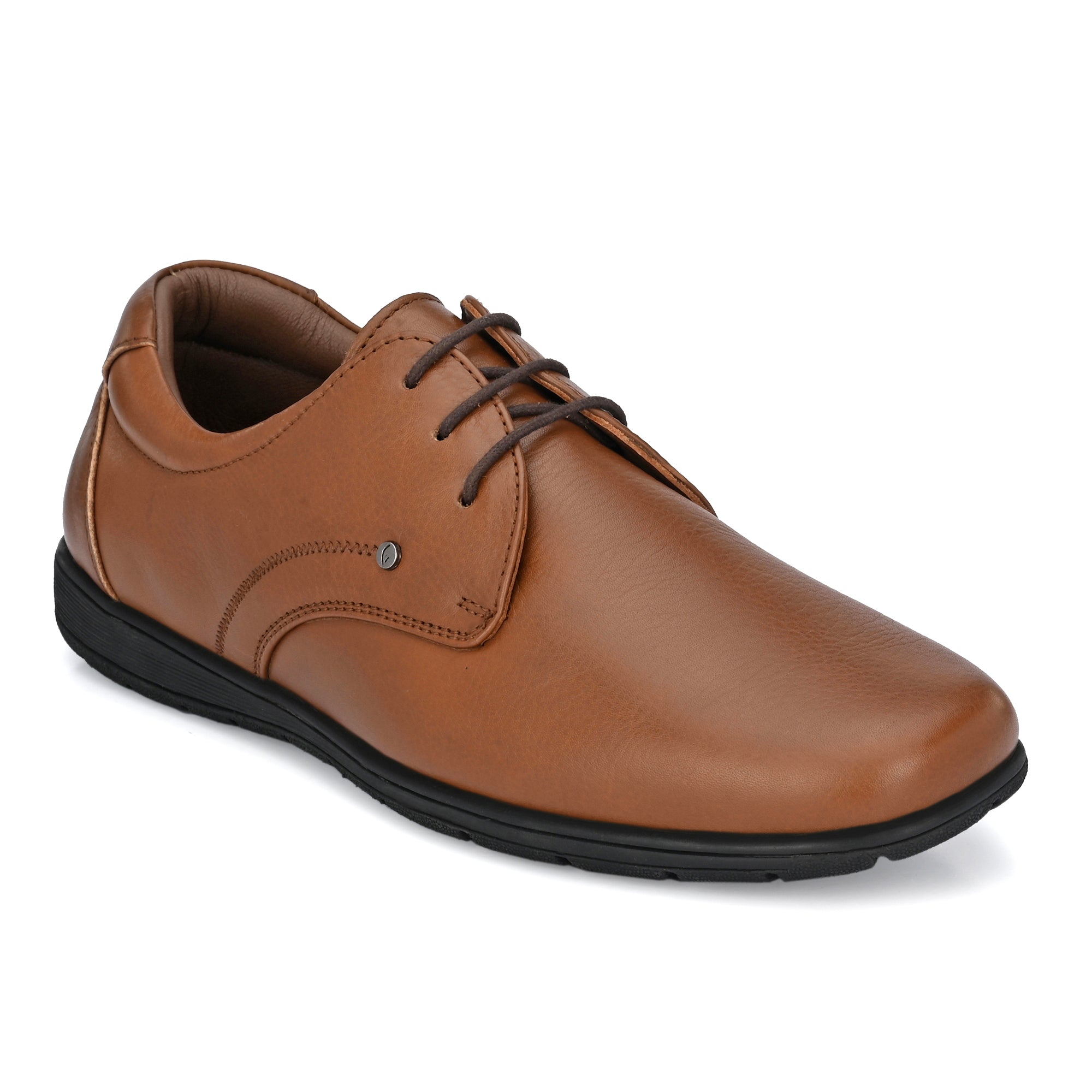 Egoss Leather Casual Lace Up Shoes For Men