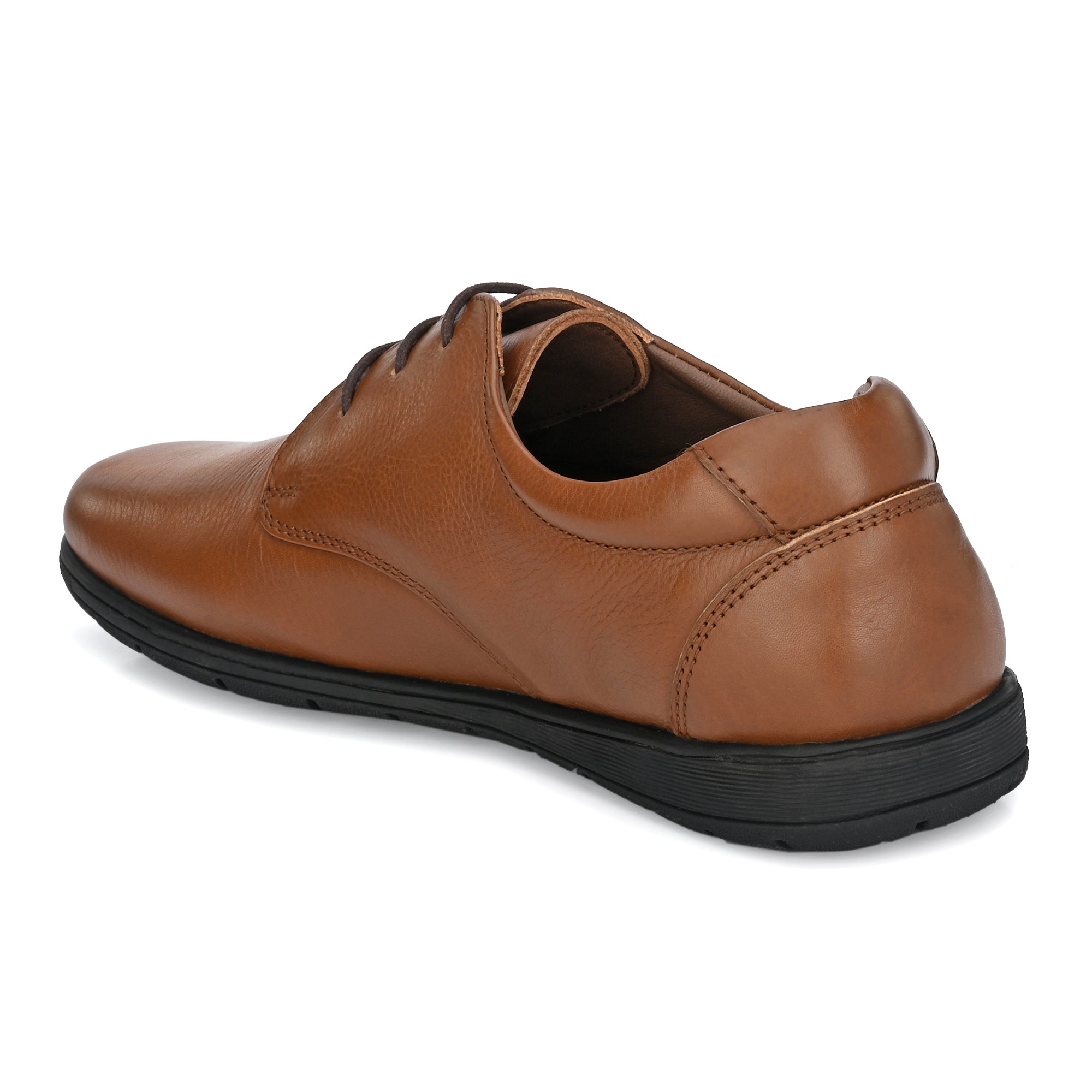 Egoss Leather Casual Lace Up Shoes For Men