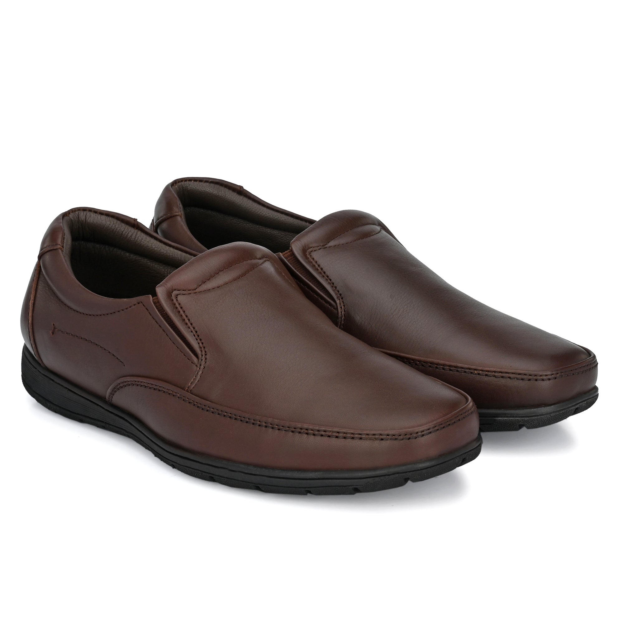 Egoss Comfortable Slip On Leather Shoes For Men