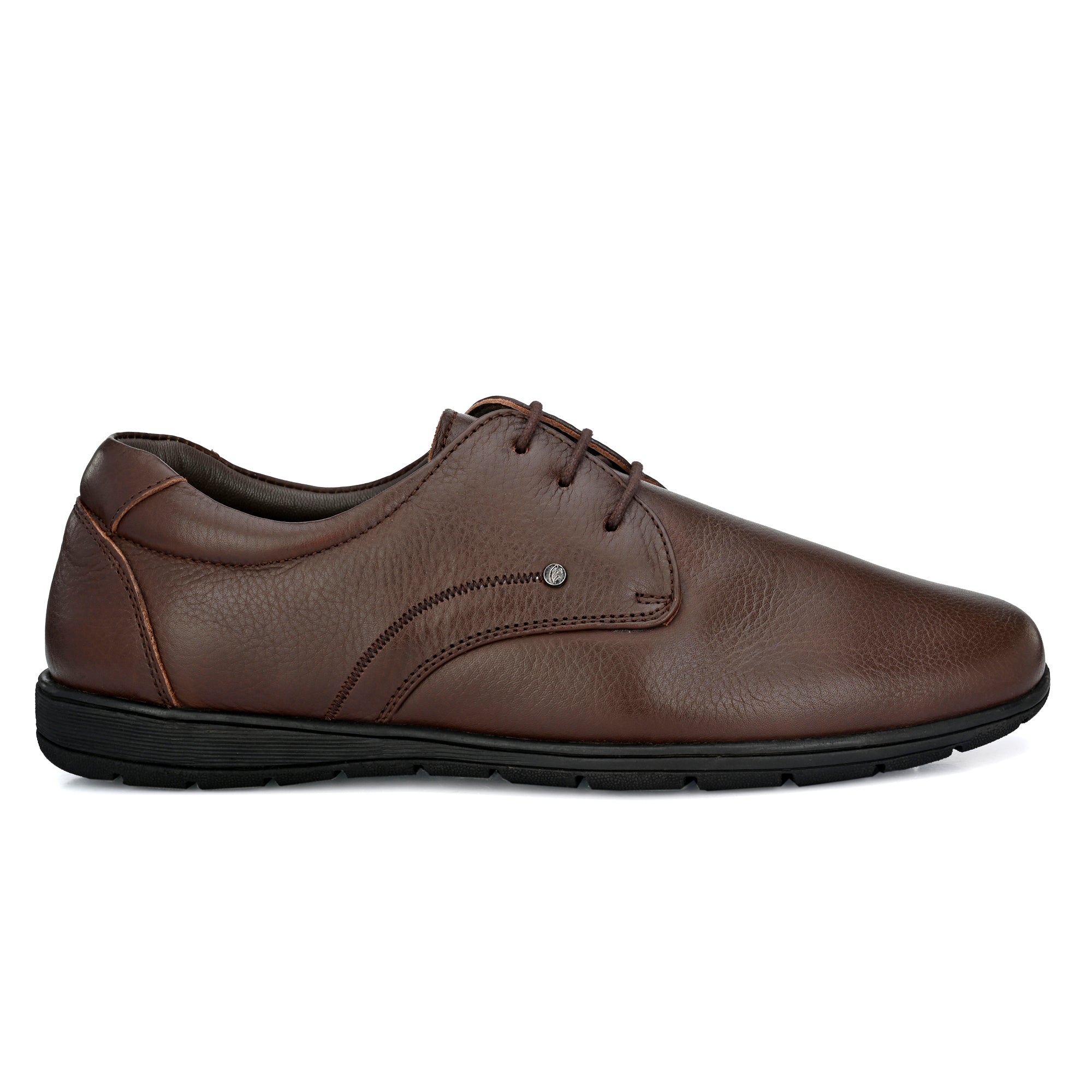 Egoss Leather Casual Lace Up Shoes For Men