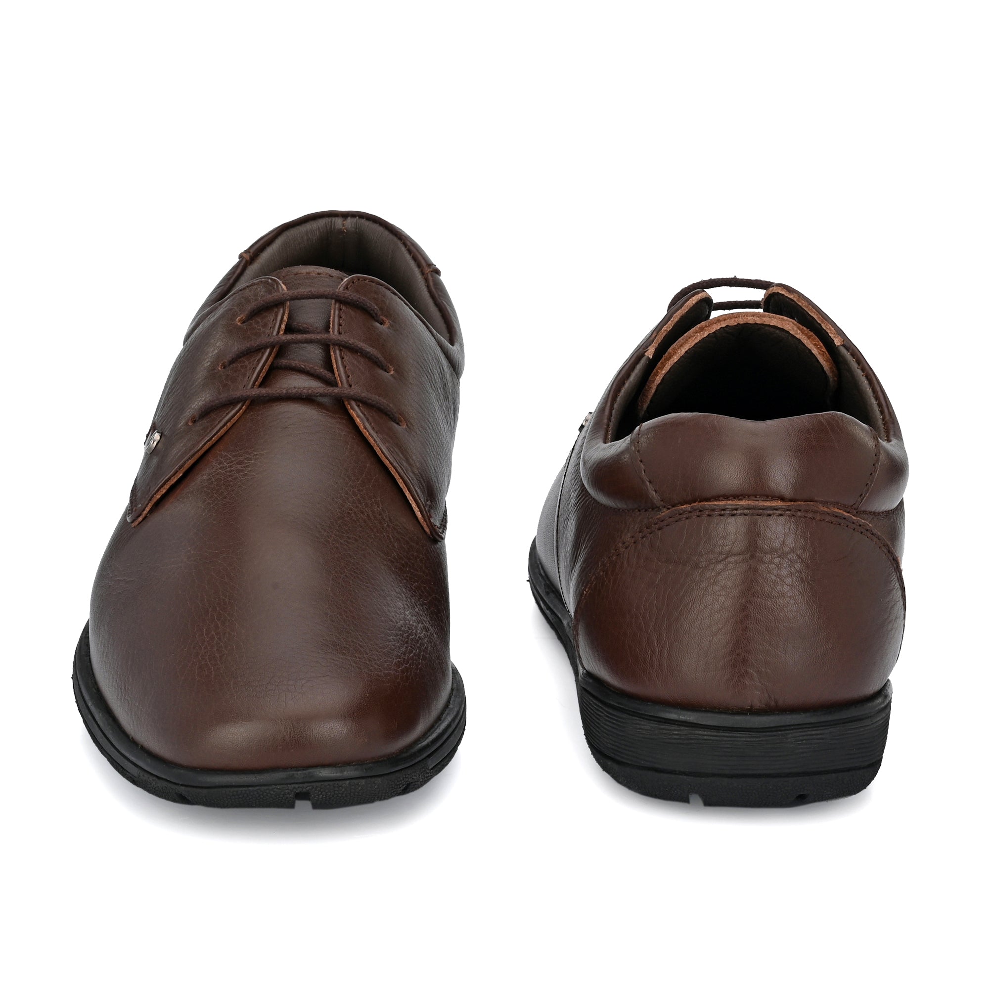 Egoss Leather Casual Lace Up Shoes For Men