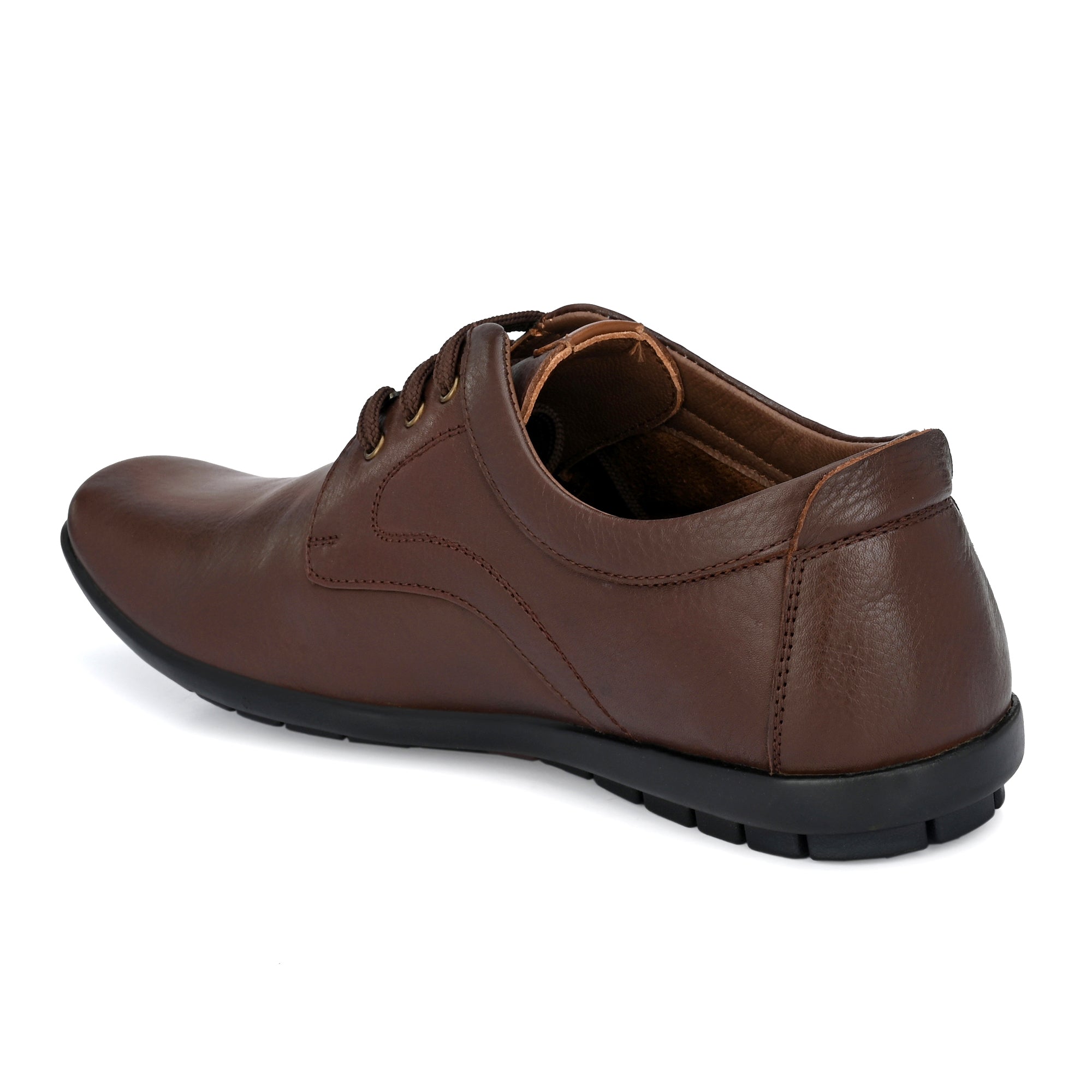 Egoss Leather Casual Lace Up Shoes For Men