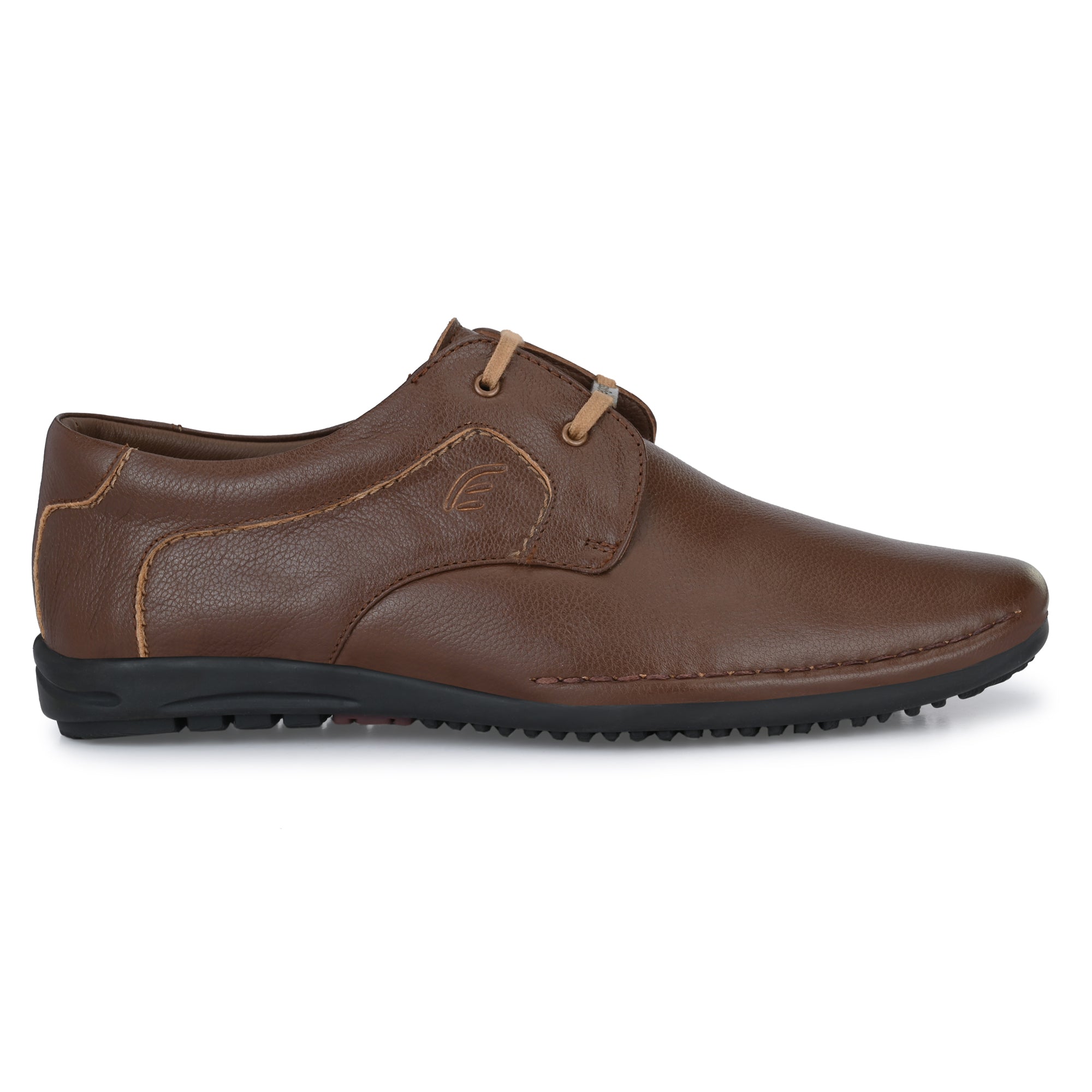 Egoss Leather Casual Lace-up Shoes For Men
