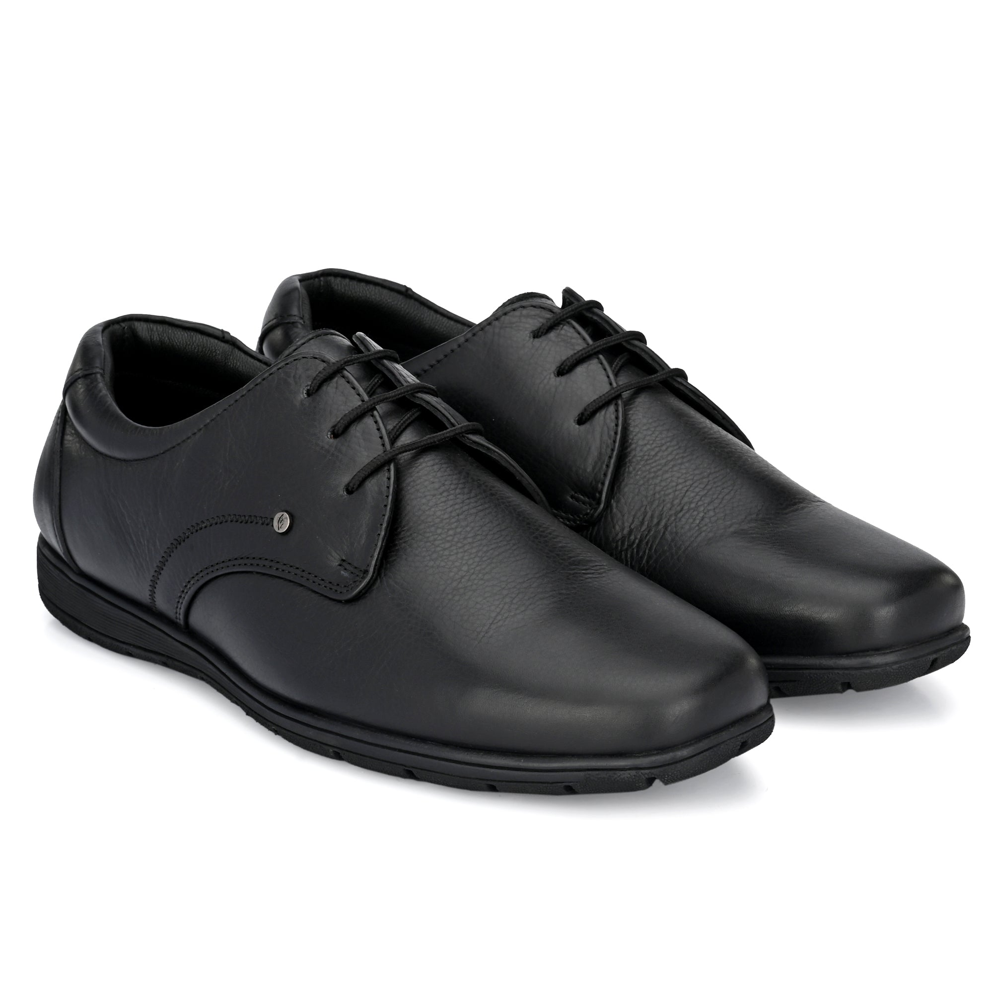 Egoss Leather Casual Lace Up Shoes For Men