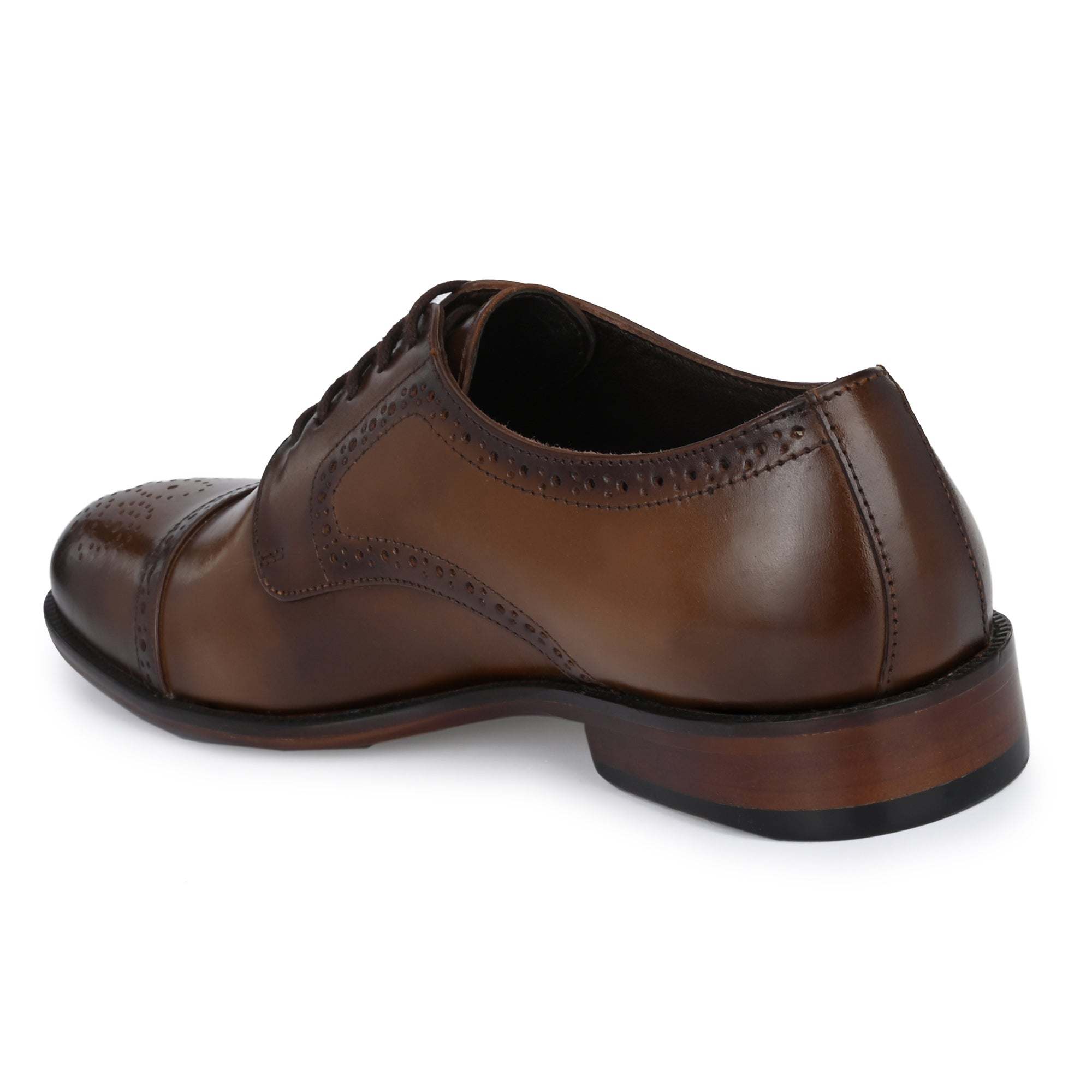 Egoss Formal Lace-Up Semi-Brogues For Men