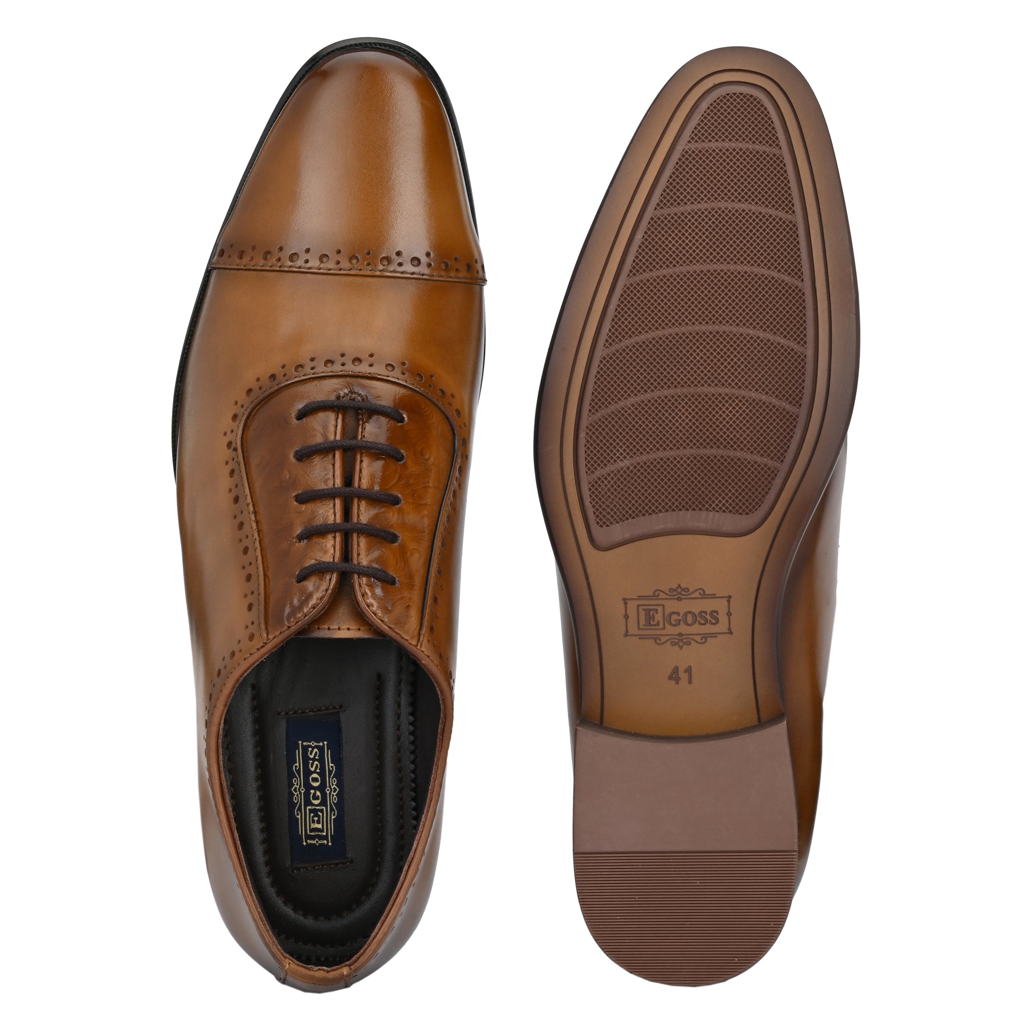 Egoss Formal Lace-Up Shoes For Men