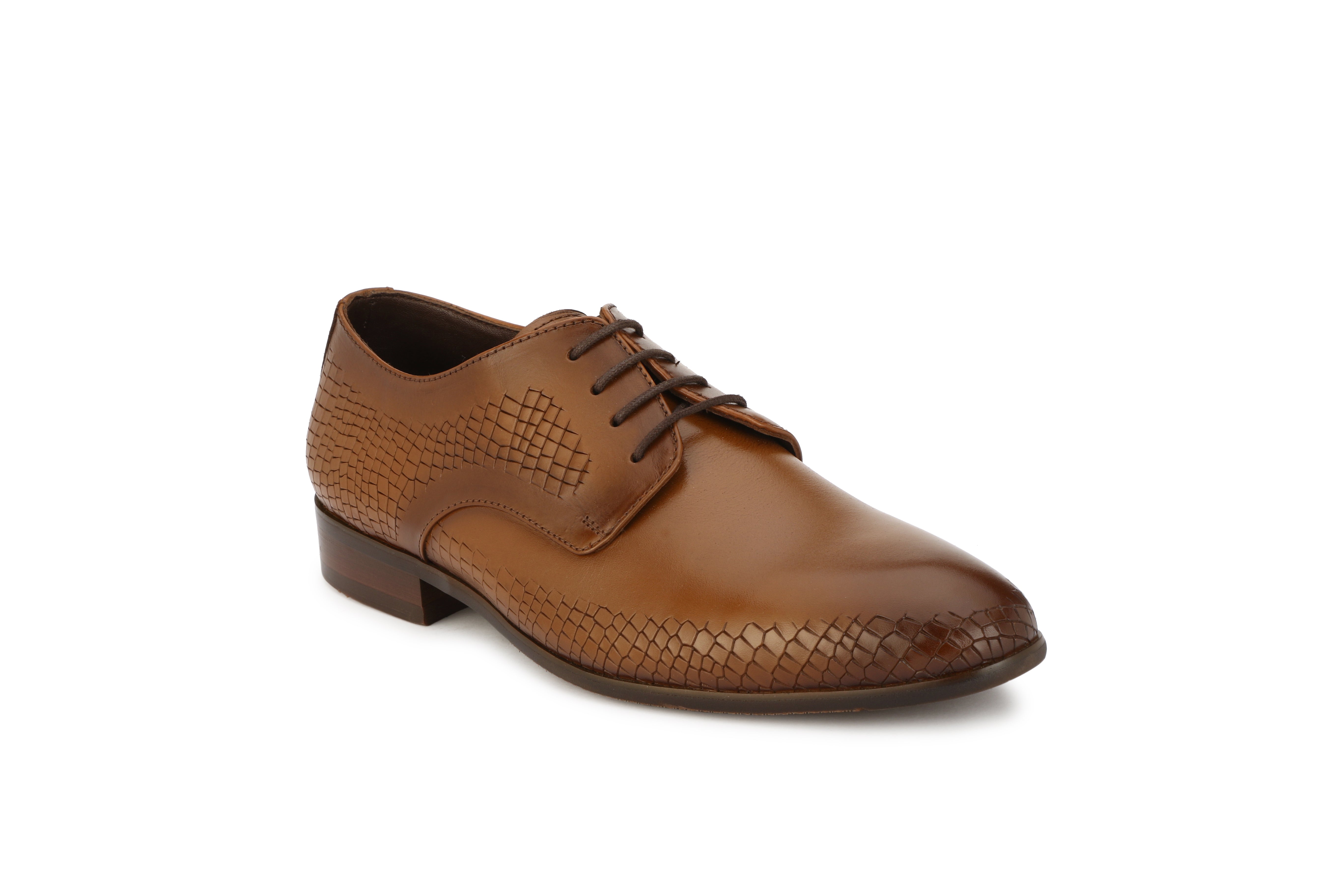 Imprinted Lace Up Shoes For Men