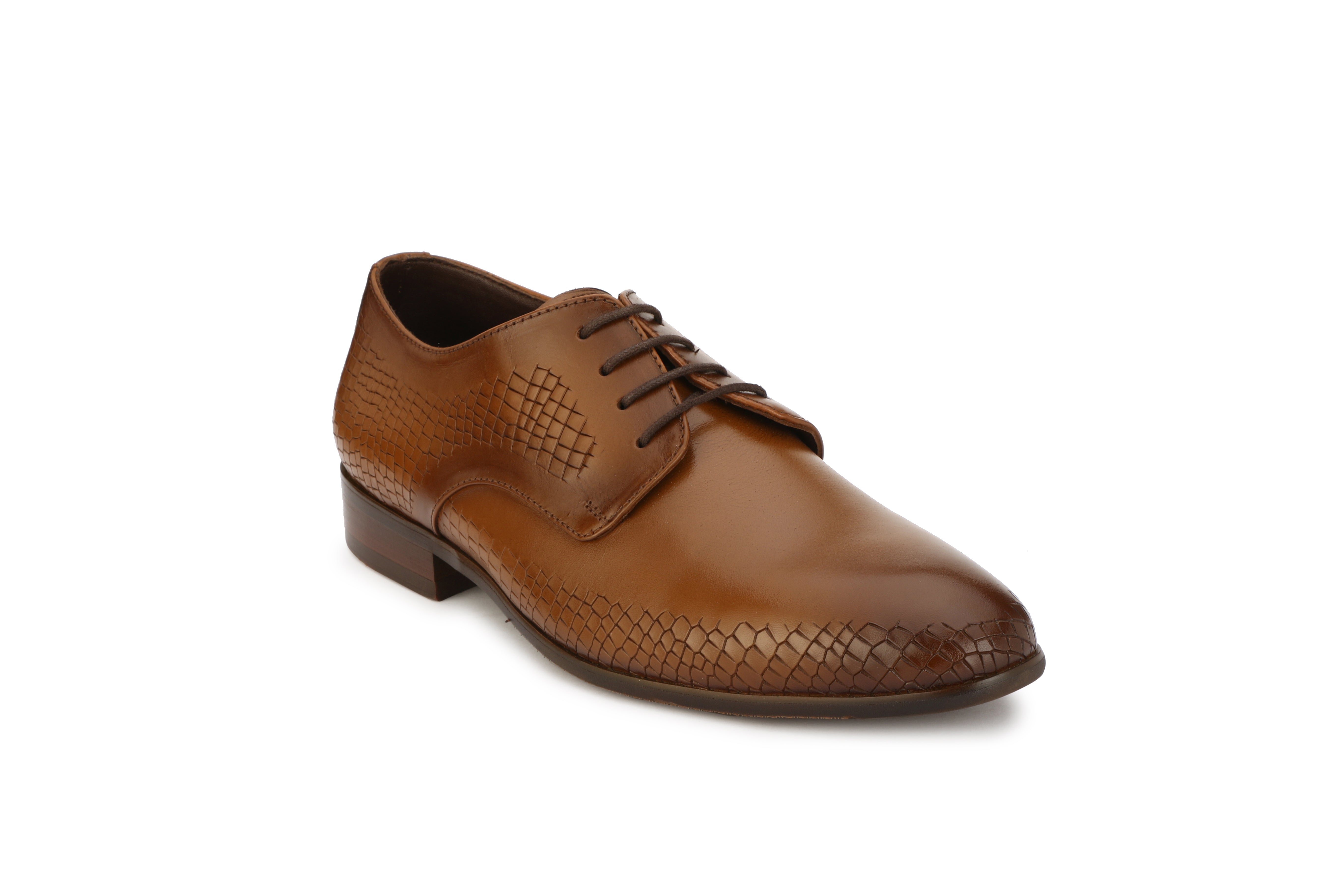 Imprinted Lace Up Shoes For Men